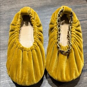 Ulla Johnson Elise ruffle ballet flats 37